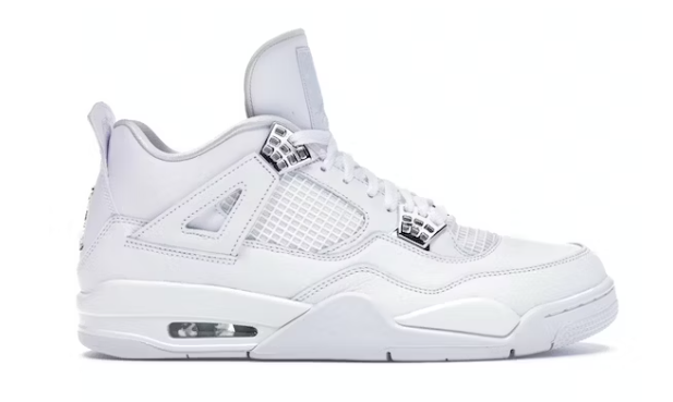 Jordan 4 Metallic Pure Money