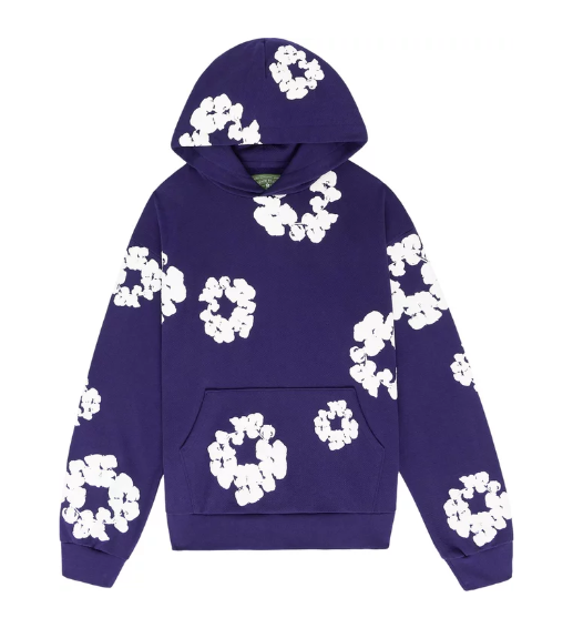 Denim Tears The Cotton Wreath Sweatshirt Purple