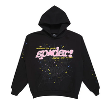 Load image into Gallery viewer, Sp5der P*nk V2 Hoodie Black
