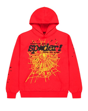 Load image into Gallery viewer, Sp5der P*NK V2 Hoodie Red
