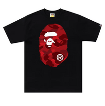 Load image into Gallery viewer, BAPE Color Camo Big Ape Head Tee
