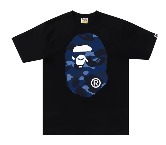 BAPE Color Camo Big Ape Head Tee