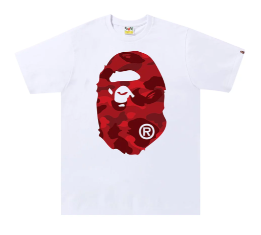 BAPE Color Camo Big Ape Head Tee