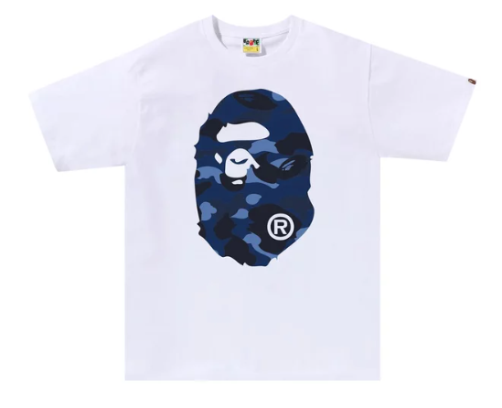 BAPE Color Camo Big Ape Head Tee