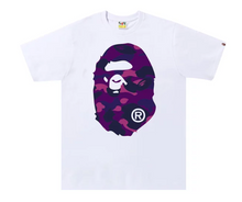 Load image into Gallery viewer, BAPE Color Camo Big Ape Head Tee
