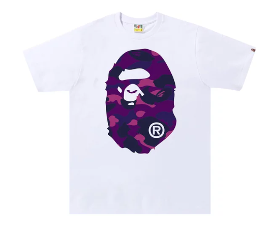 BAPE Color Camo Big Ape Head Tee