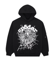 Load image into Gallery viewer, Sp5der OG Web Hoodie Black
