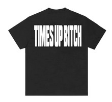 Load image into Gallery viewer, Corteiz Times Up Tee Black
