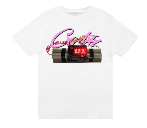 Corteiz No Time 4 Luv Tee White