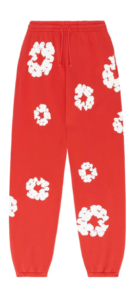 Denim Tears The Cotton Wreath Sweatpants Red