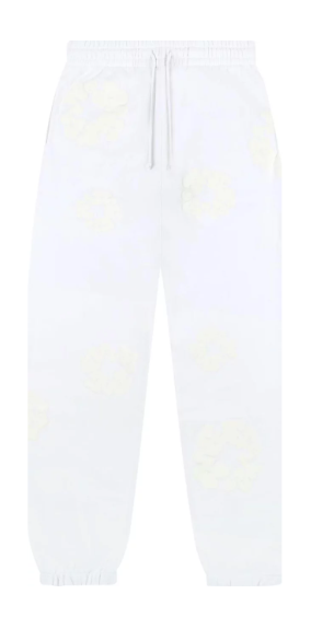 Denim Tears Mono Cotton Wreath Sweatpants White