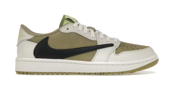 Jordan 1 Retro Low Golf Travis Scott Neutral Olive