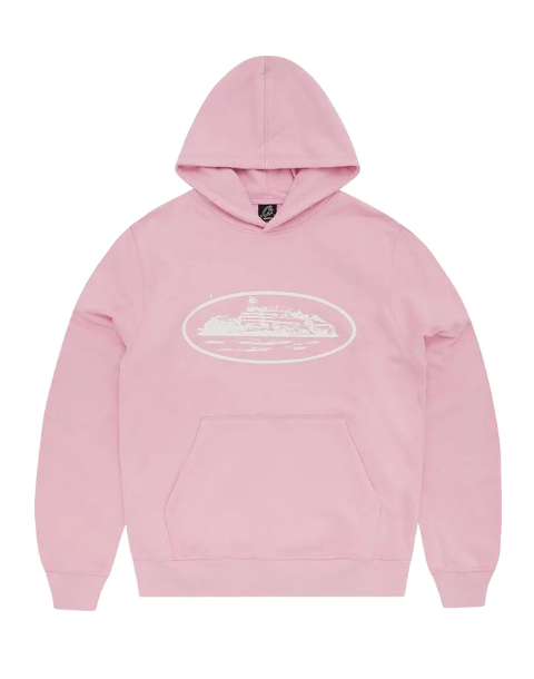 Corteiz Alcatraz Hoodie Pink